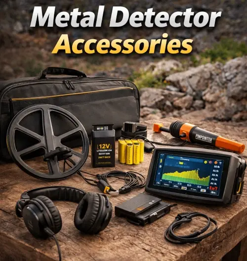 دسته بندی لوازم جانبی فلزیاب