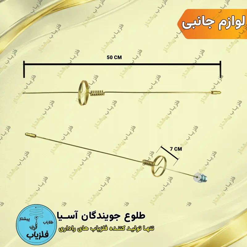 سری آنتن فنری حلقهای فلزیاب فرکانسی (2)