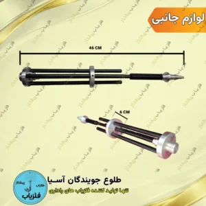 سری آنتن فلزیاب مسلسلی بلند فرکانسی (1)
