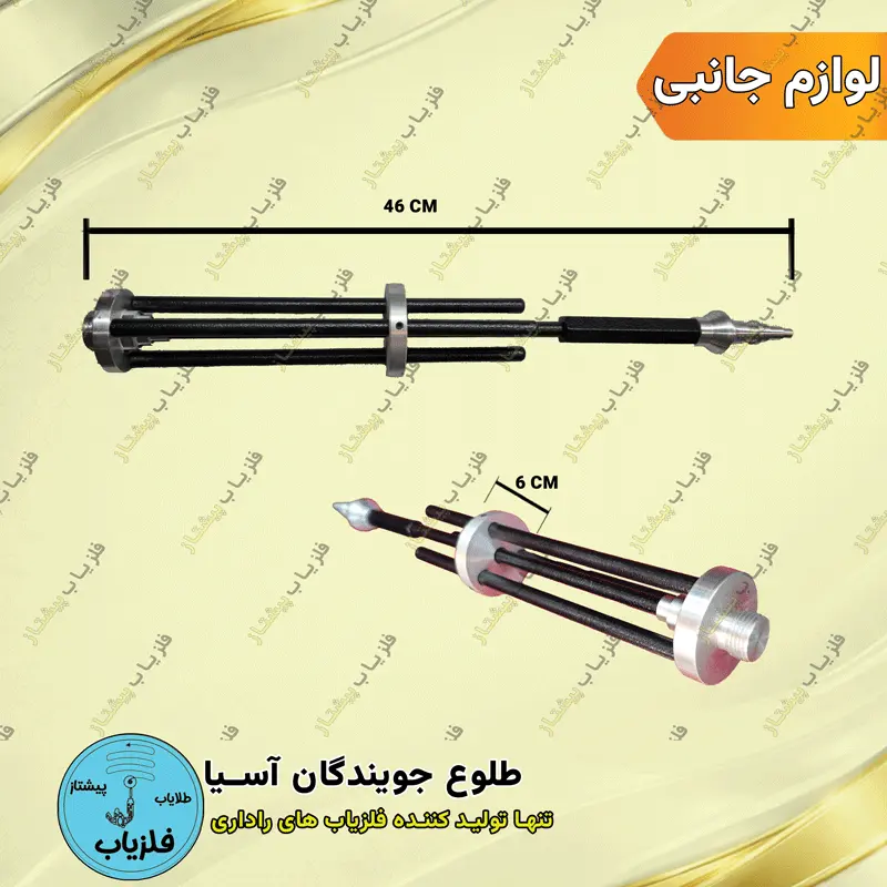 سری آنتن فلزیاب مسلسلی بلند فرکانسی (1)