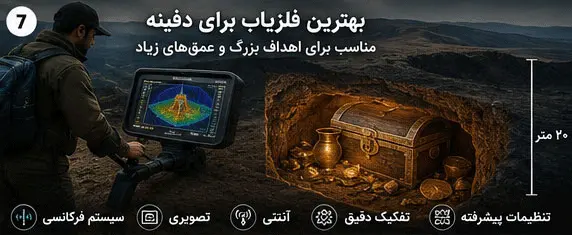 بهترین فلزیاب برای دفینه